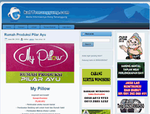 Tablet Screenshot of kabtemanggung.com